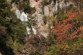 天人峡・羽衣の滝の紅葉